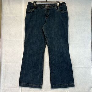 VENEZIA Jeans Women's Size 20 Blue  Denim Trouser Stretch Wide leg High-Rise